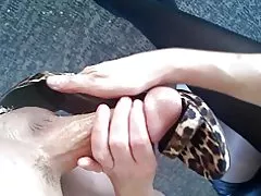 Sapatos na pambabae tamod